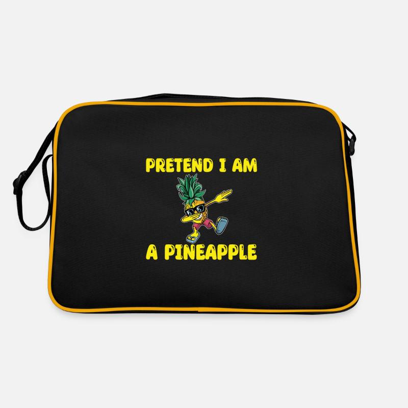 Dabbing Pineapple Shirt Retro Bag