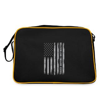 Instructeur de conduite de camions États-Unis - Sac Retro - noir/or - Dos