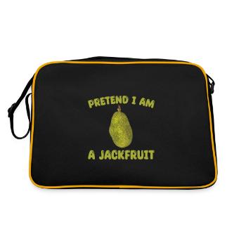 Jackfruit - Retro Bag - black/gold - Back