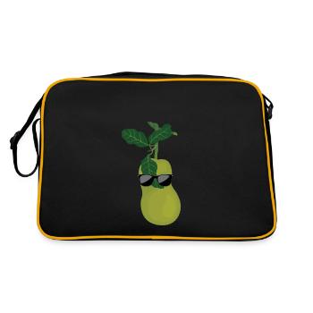 Jackfruit - Retro Bag - black/gold - Back