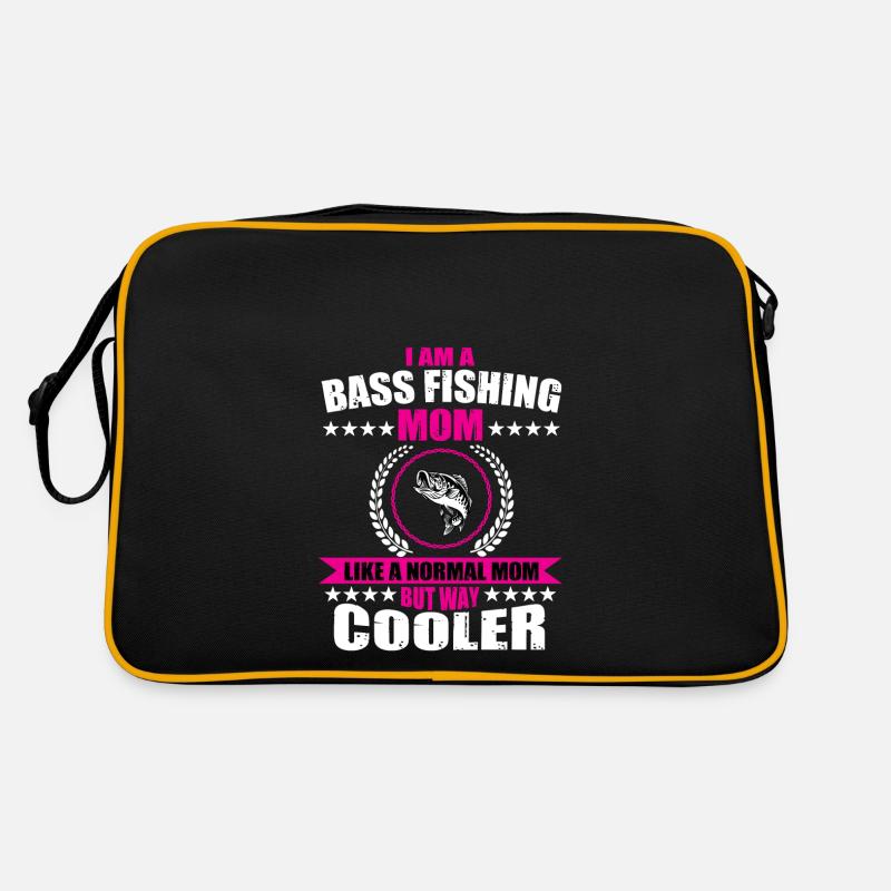 Barsch Angelnde Mama Retro Tasche