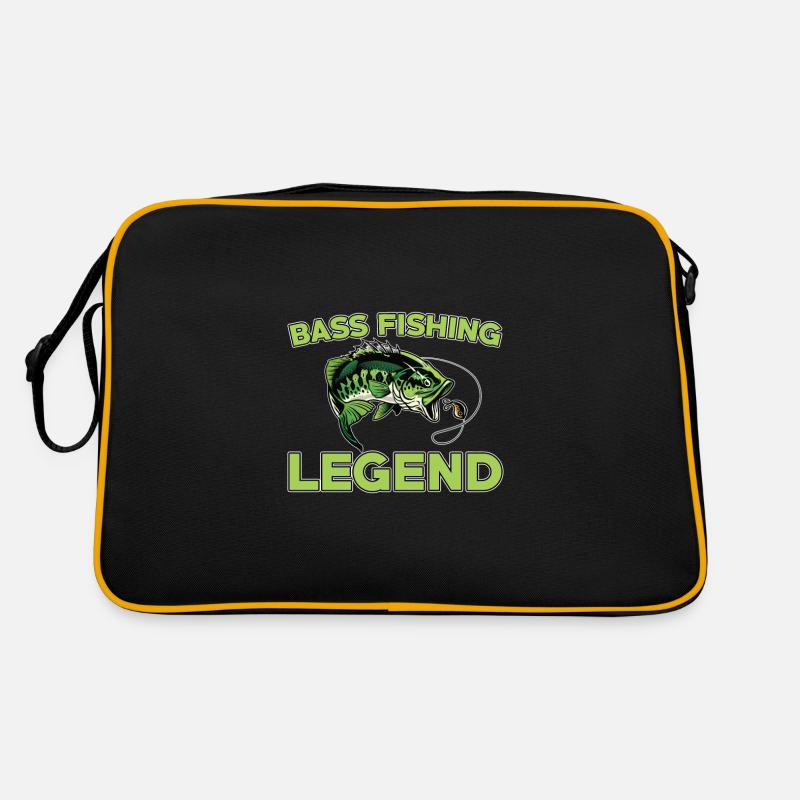 Légende de la pêche à la perche Sac Retro