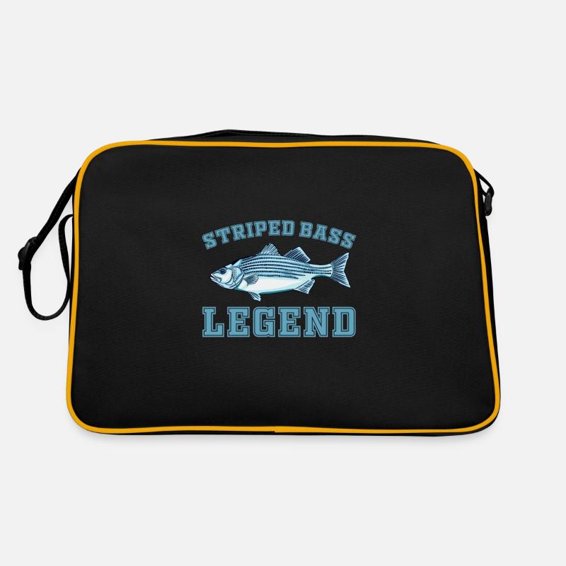 Légende de la perche rayée Sac Retro