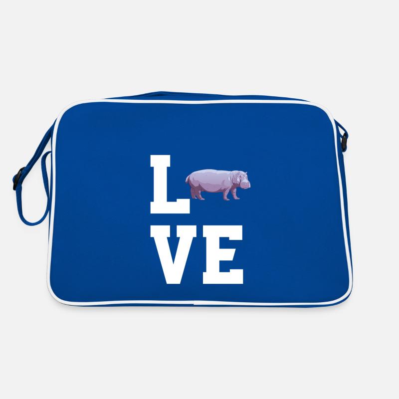 Dear Hippos Retro Bag