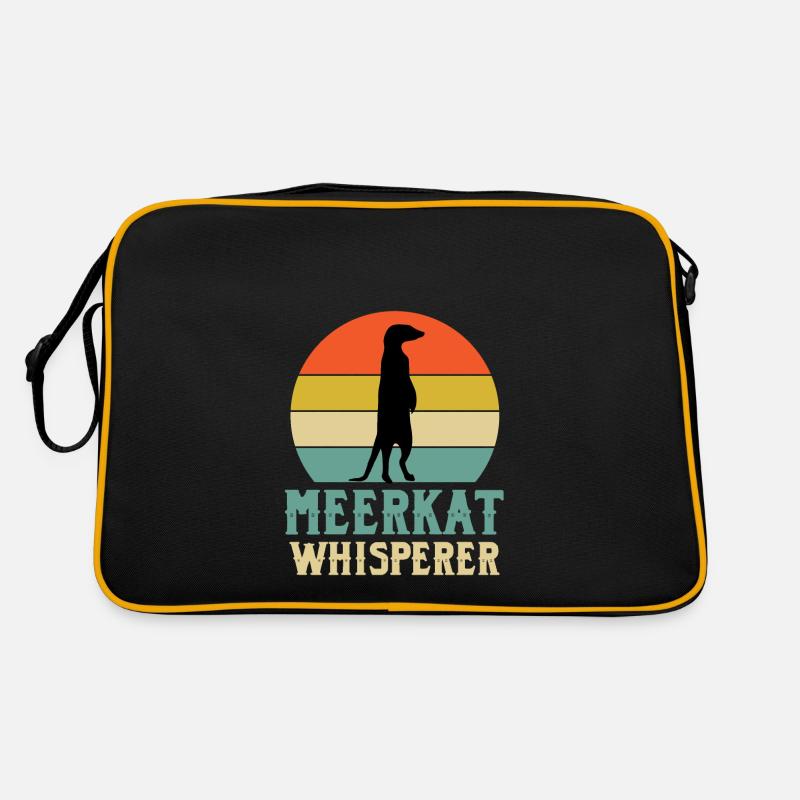 Meerkat Whisperer Retro Bag