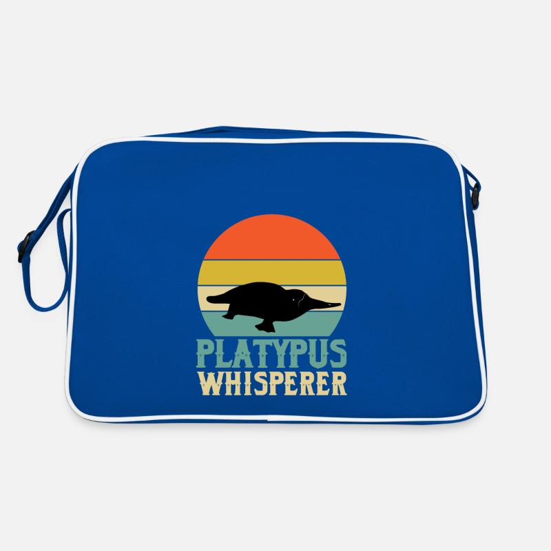 Schnabeltier-flüsterer-designign Retro Tasche