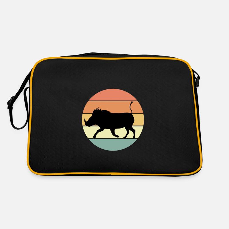 Phacochère rétro Sac Retro