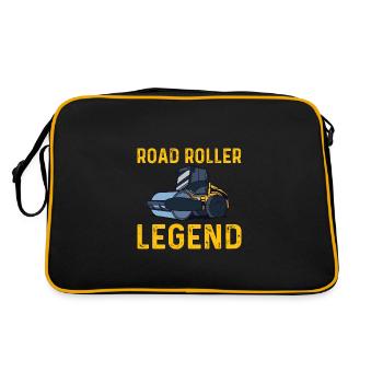 Roller Legend Road Builder - Retro Bag - black/gold - Back