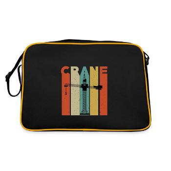 Grue - Sac Retro - noir/or - Dos