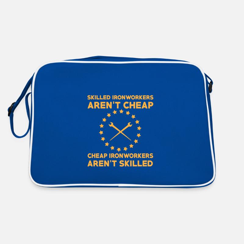 Slogan du monteur de charpentes métalliques Sac Retro