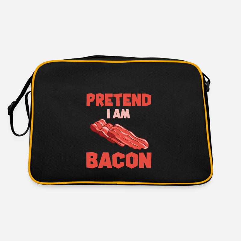 Funny Bacon Gift Retro Bag