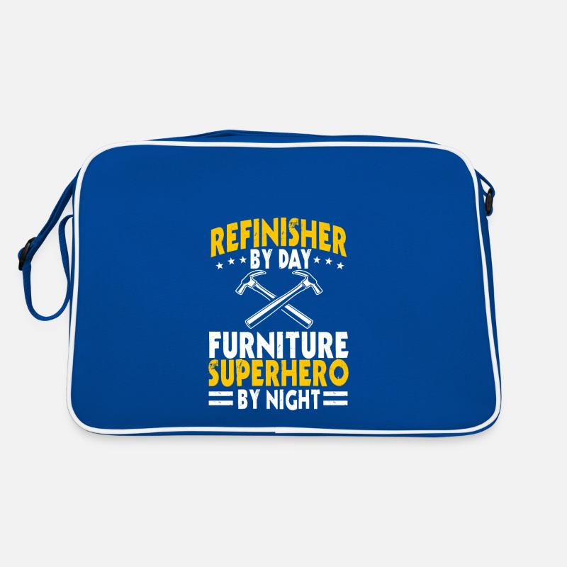 Möbel Superheld Retro Tasche