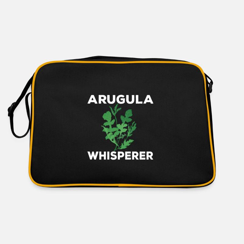 Rucola-flüsterer Retro Tasche