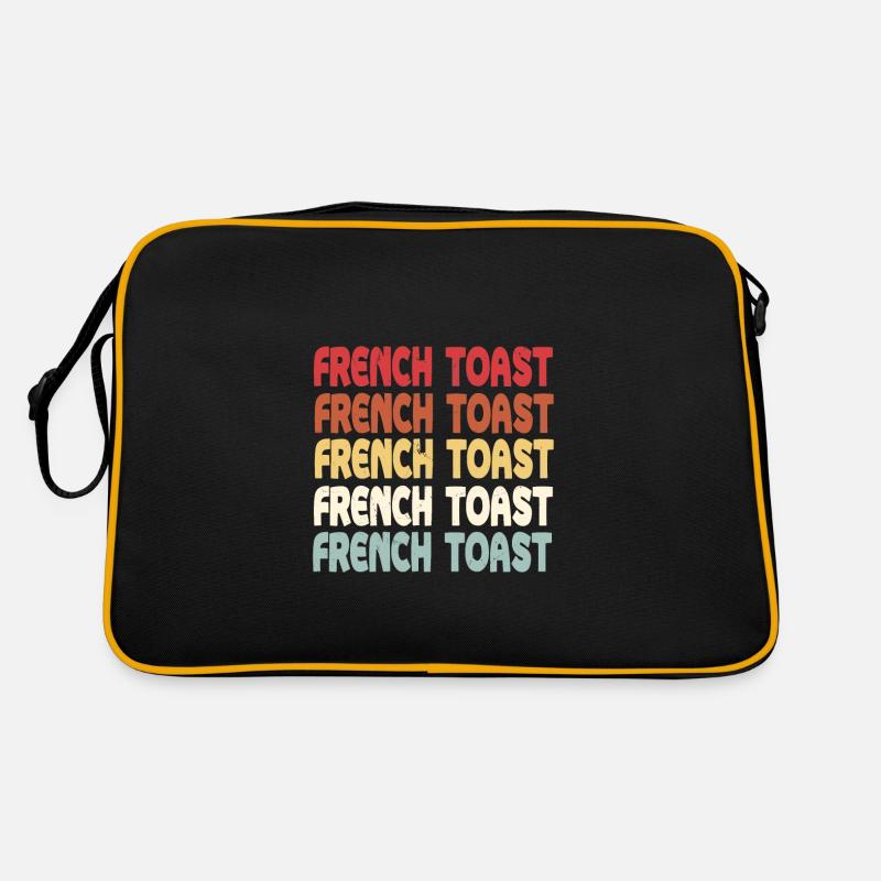 Lettrage du pain doré Sac Retro