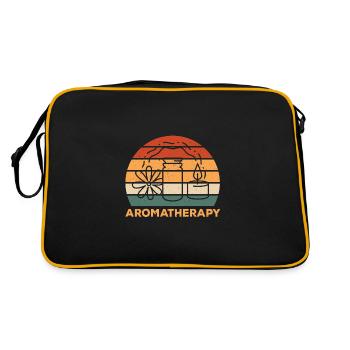 Conception d’aromathérapie rétro - Sac Retro - noir/or - Dos