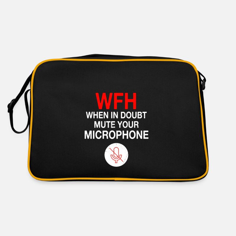 WFH Home Office Geschenkidee Retro Tasche