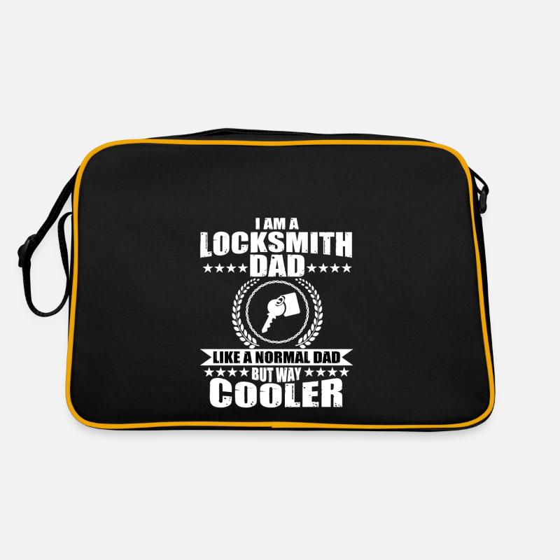 Great locksmith father for men Retro Bag