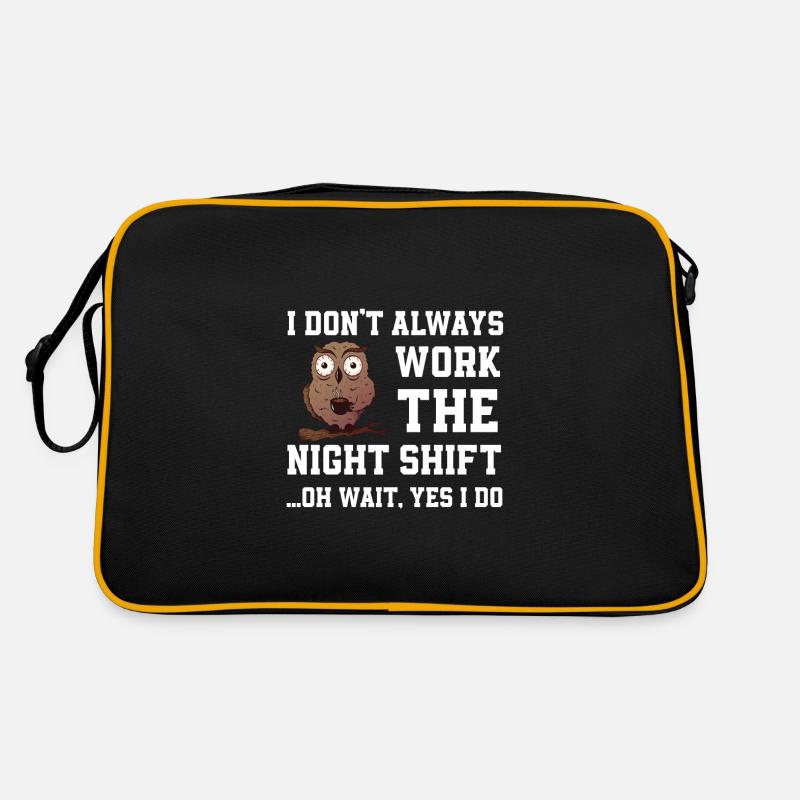 Super cadeau de nuit Sac Retro