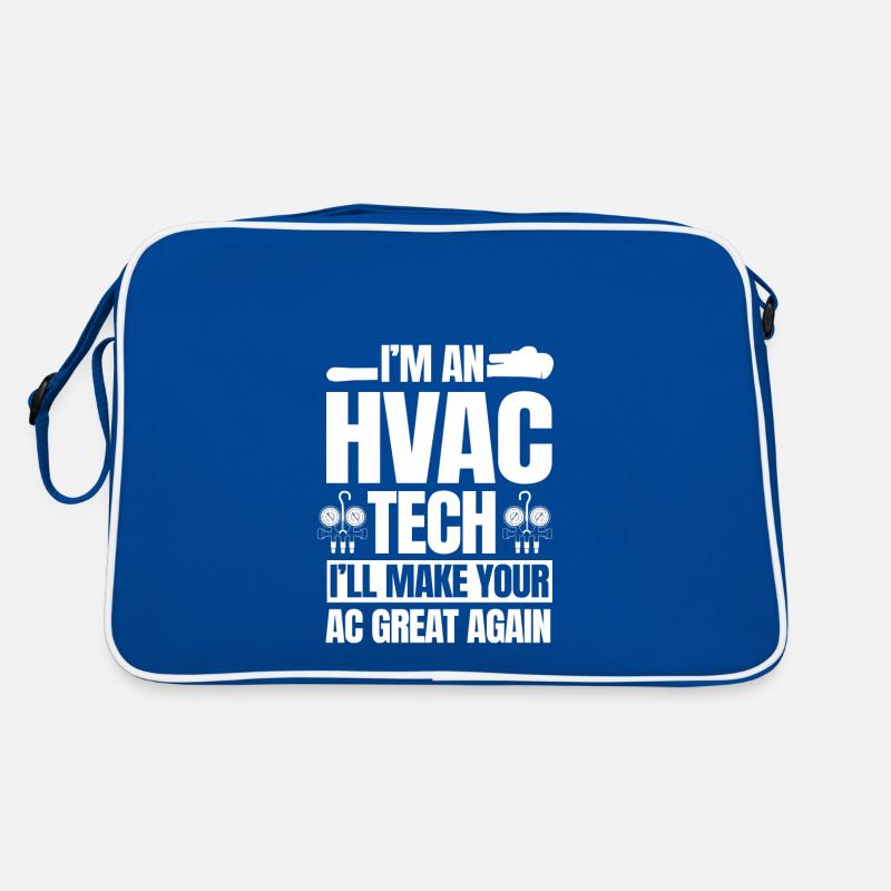 Heating, ventilation and air conditioning technicians Retro Bag
