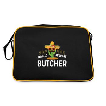 Drôle de Nacho Boucher Mexicain Average Fiesta - Sac Retro - noir/or - Dos