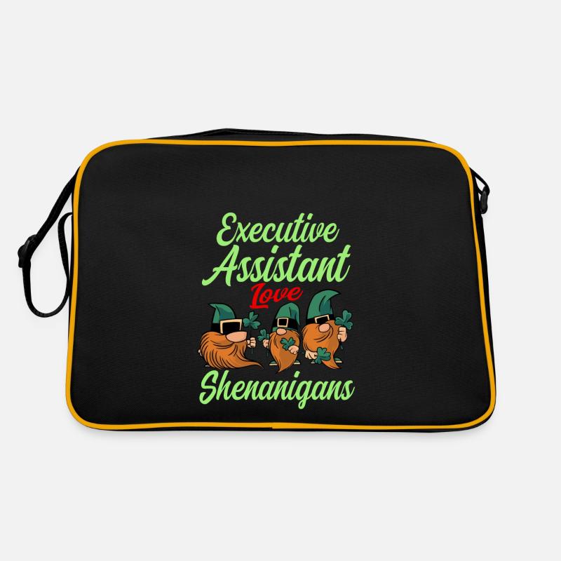 Executive Assistant St. Patrick's Day Retro Bag