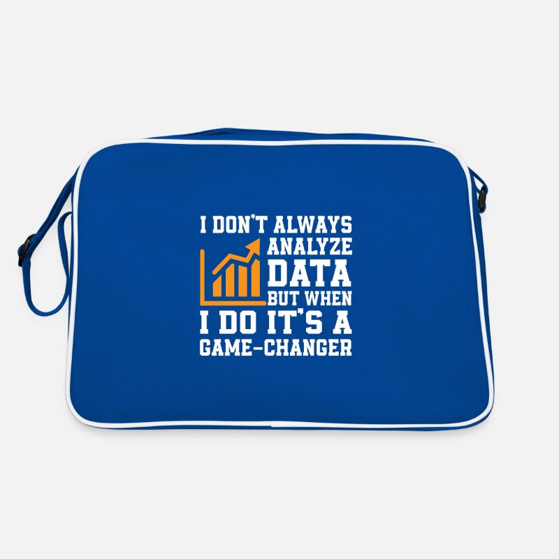 Datenanalyst Retro Tasche