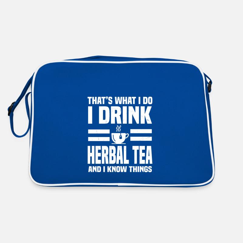 Kräutertee Retro Tasche