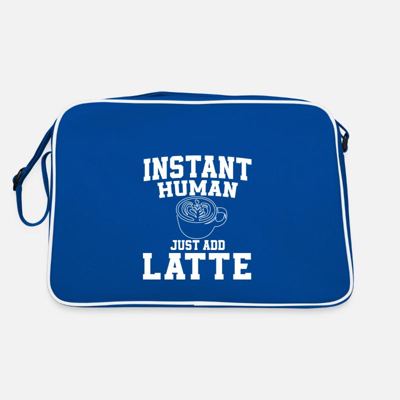 Instant Human ajoute simplement Latte Sac Retro