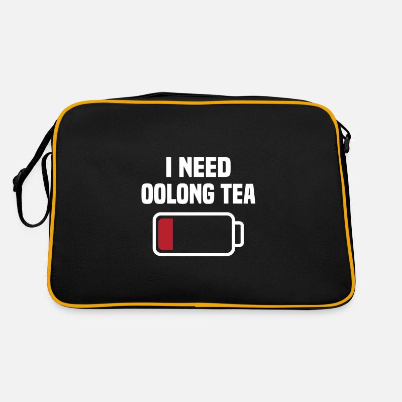 Great Oolong Tea Saying Retro Bag