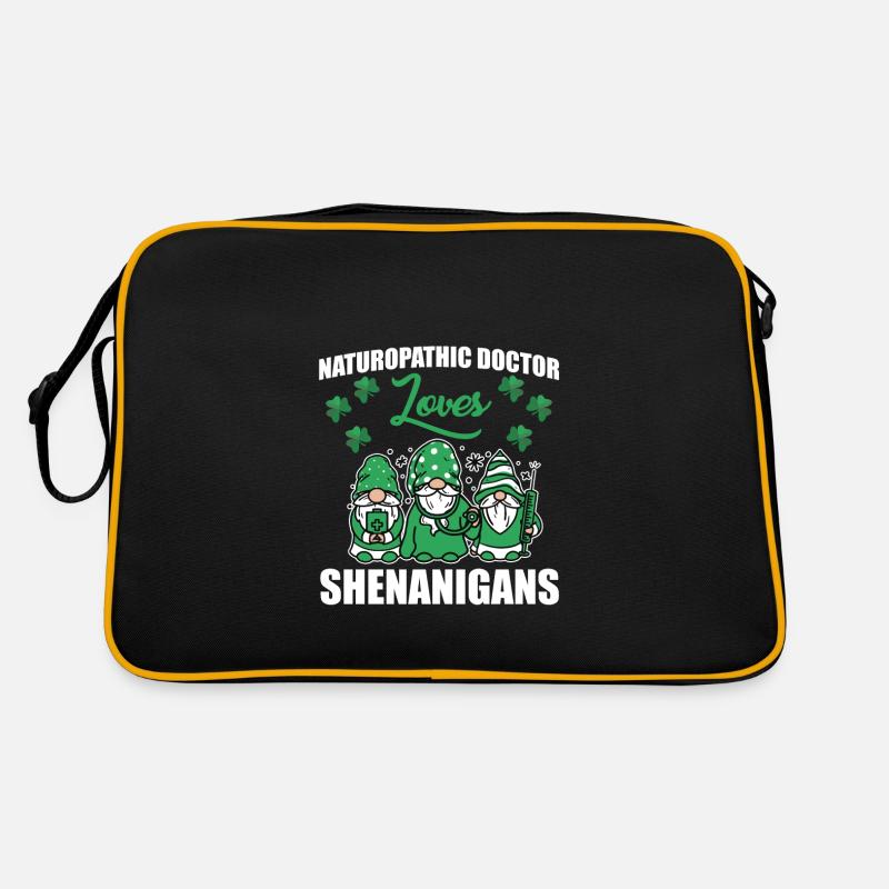 Naturopathie Médecins Costume de la Saint-Patrick Sac Retro