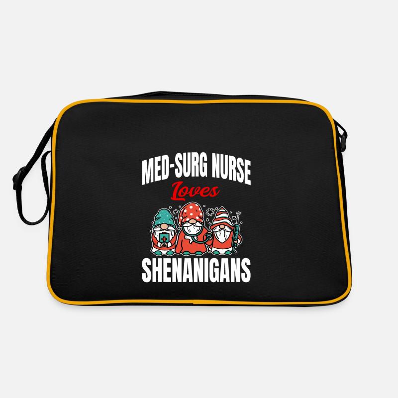 St. Patrick's Day Medizinisch-Chirurgische Design Retro Tasche