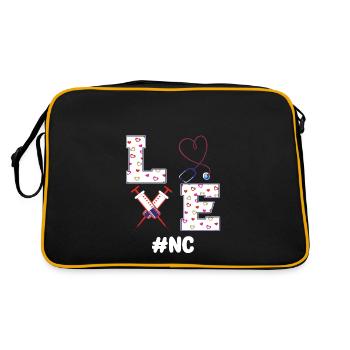 Nurse Consultant Shirt - Retro Bag - black/gold - Back