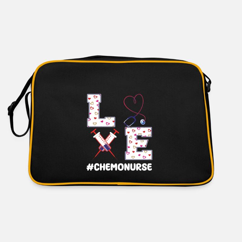 Chemo Krankenschwester Valentinstagsgeschenk Retro Tasche