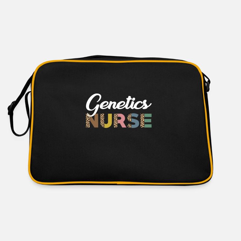 Infirmière génétique Léopard Empreinte Sac Retro