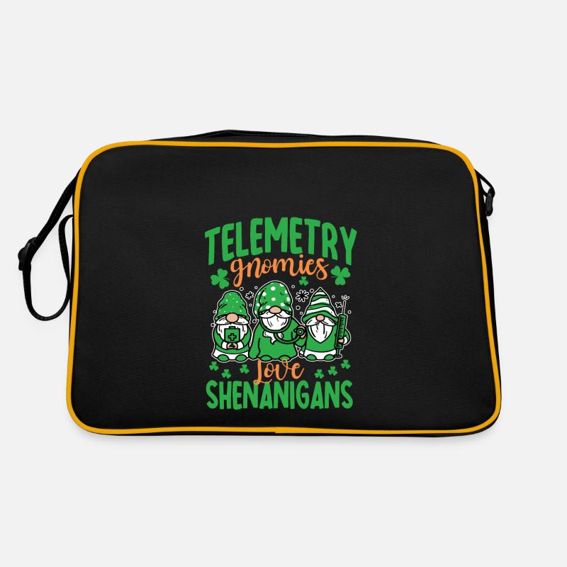 Telemetry dwarves love St. Patrick's Day Retro Bag