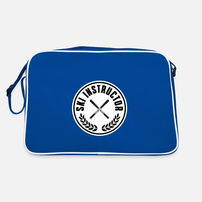 Skiilehrer Retro Tasche