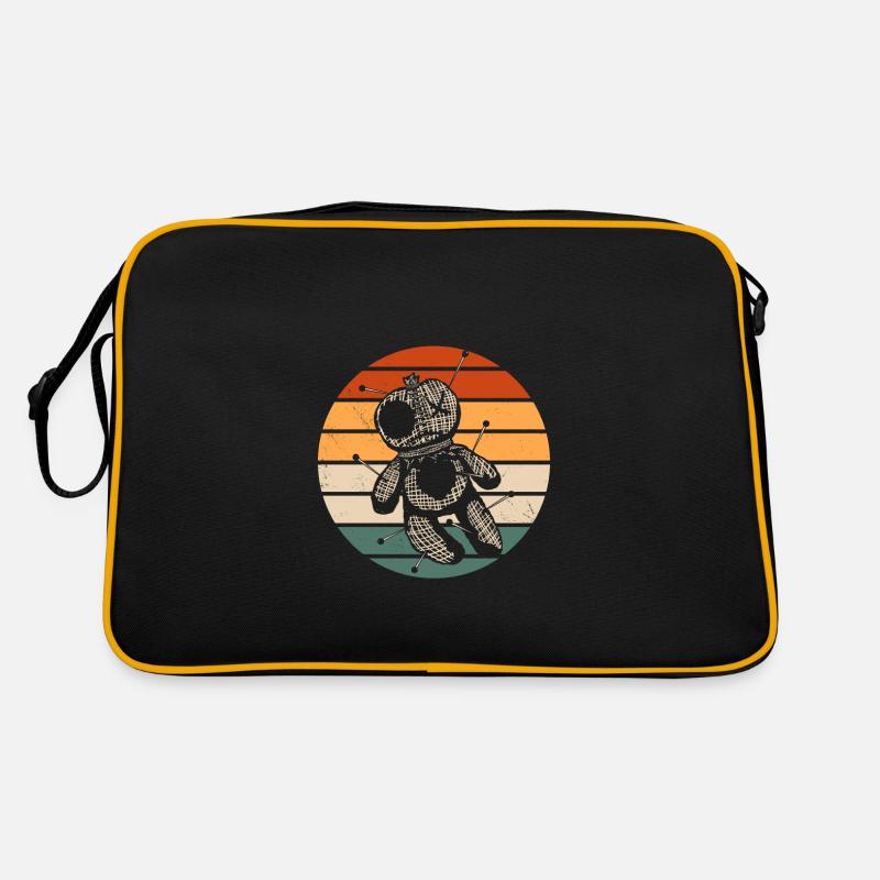 Retro Voodoo Doll Design Retro Bag