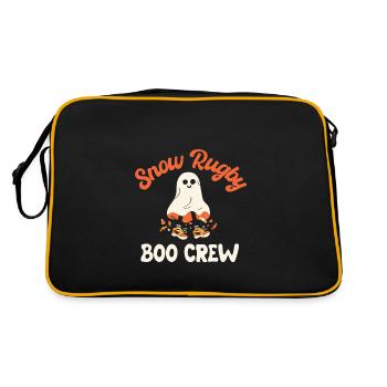 Snow Rugby Costume d’Halloween - Sac Retro - noir/or - Dos