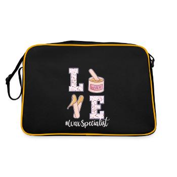Waxing Specialist Valentine's Day - Retro Bag - black/gold - Back