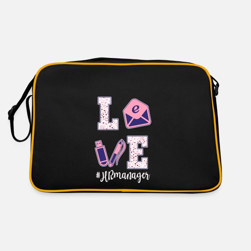 Liebe HR Manager Valentinstag Retro Tasche