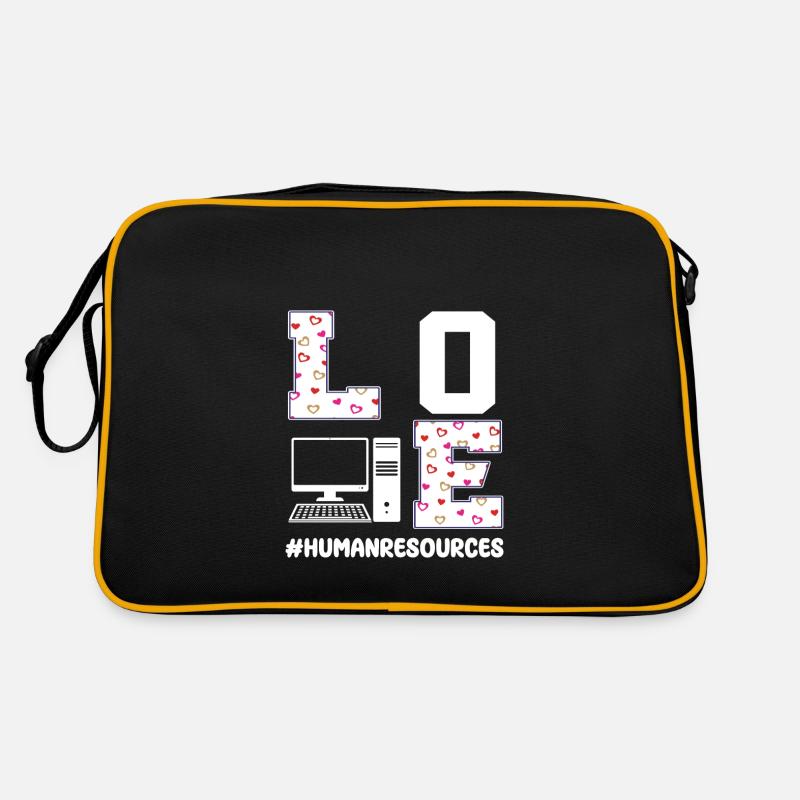 Liebe Human Resources Valentinstag Retro Tasche