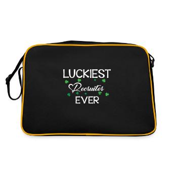 Recruiter St.Patrick's Day - Retro Bag - black/gold - Back