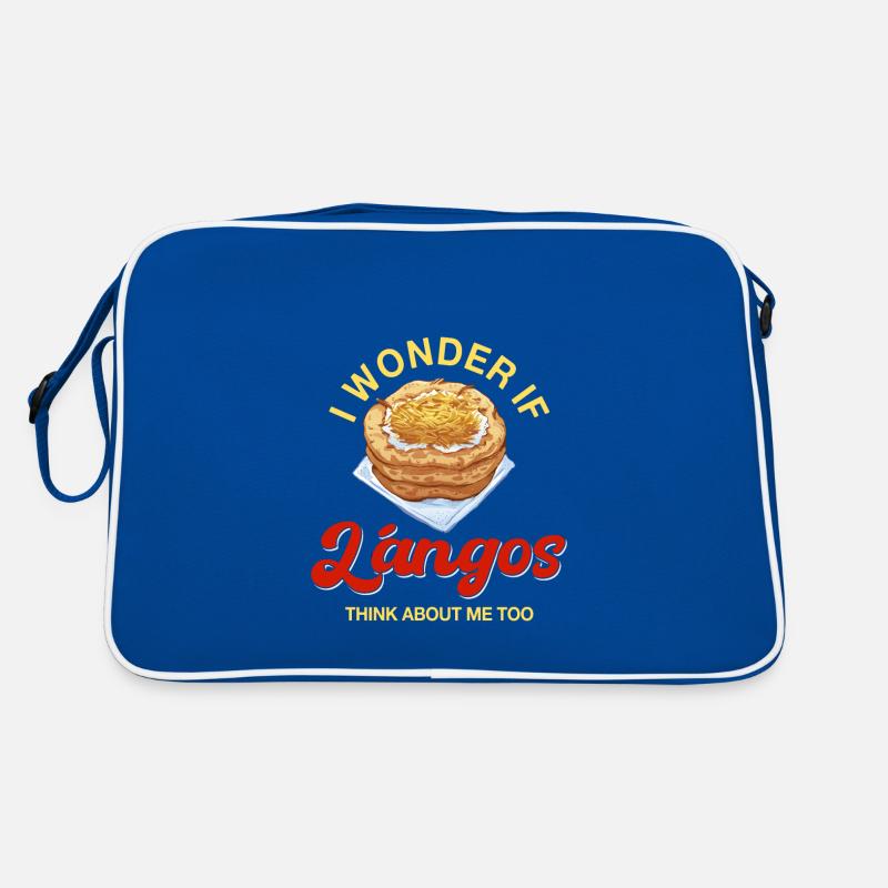 Langos Spruch Retro Tasche