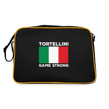Jeu de tortellini fort - Sac Retro - noir/or - Dos