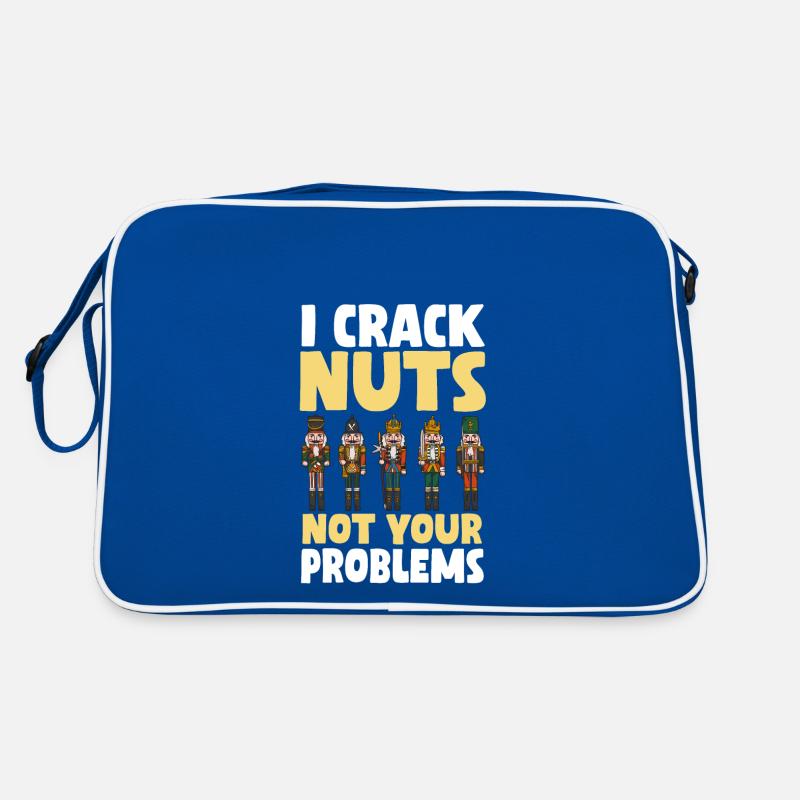 Nussknacker Spruch Retro Tasche