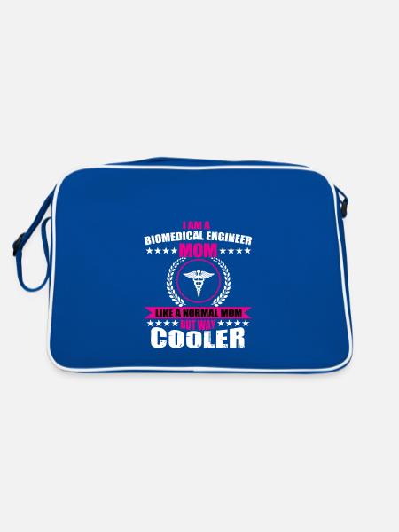 Resources for BBiomedical Engineering Students - Retro Bag - blue/white - Back