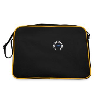 Pickled herring - Retro Bag - black/gold - Back