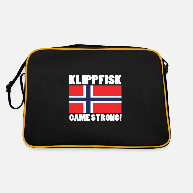 Design norvégien Klippfisk Sac Retro