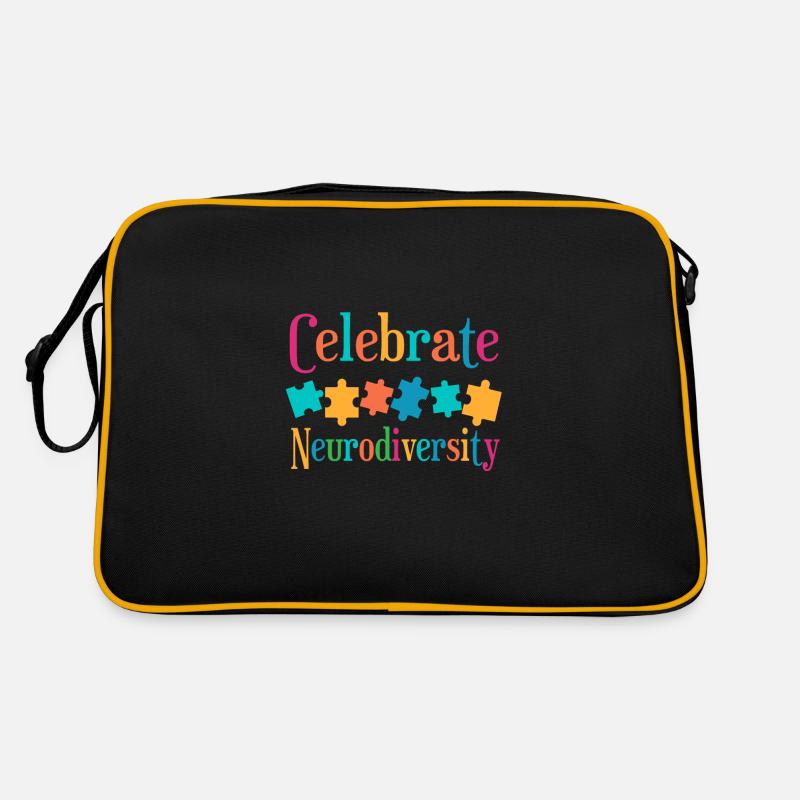 Celebrate neurodiversity Retro Bag