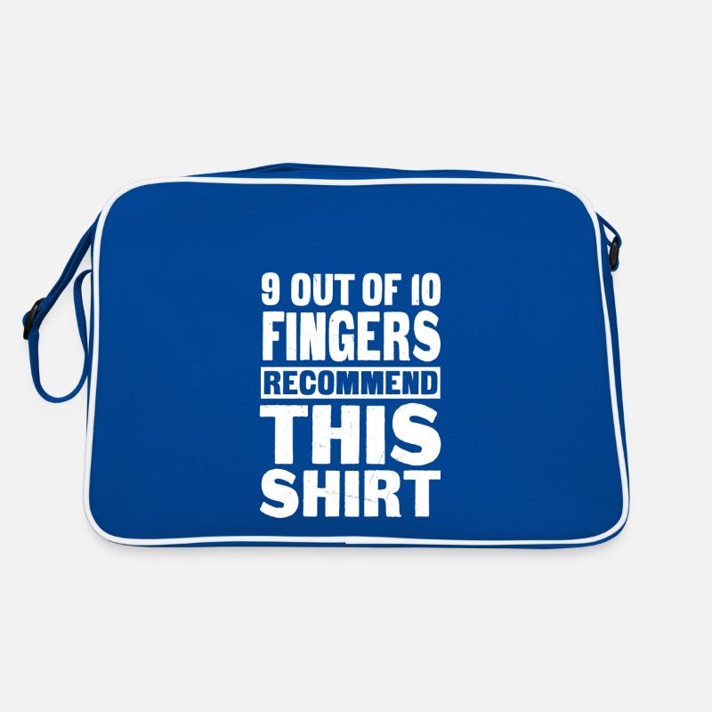 Fingeramputierter 9 Von 10 Retro Tasche